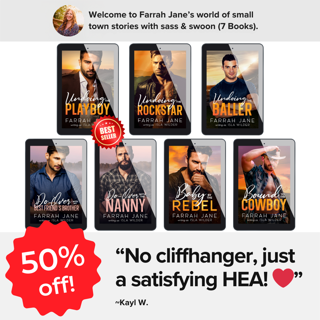 The Ultimate Steamy Farrah Jane Romance Bundle